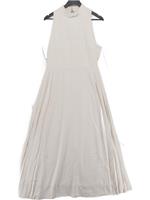 Karen Millen A-Line Maxi Dress UK12 in Cream RRP &pound;189
