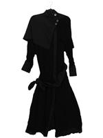 Karen Millen Shirt Midi Dress UK10 in Black RRP &pound;179