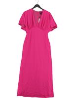 Karen Millen Maxi Dress UK10 in Pink RRP &pound;199