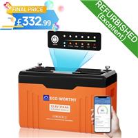【99.9% New】12V 314AH LiFePO4 Lithium Battery Bluetooth Communication Motorhomes