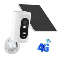 ANRAN 4G LTE Cellular Security Camera Outdoor Wireless Solar Smart Home Garden