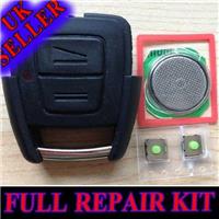 FOR Vauxhall Opel Astra Vectra Zafira 2 Button Remote Key Case Full Repair Kit