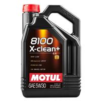 Motul 8100 X-Clean+ 5w-30 5w30 Fully Synthetic Car Engine Oil - 5 Litres 5L