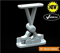VALDERN Viva Door Retainer Catch Clip Holder Caravan Motorhome Boat Static White