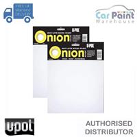 U-POL Onion Body Filler Mixing Board (100 Sheets) UPOL X 2 Boards