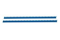 EXTRA LONG BLUE Sharks Teeth Spanner Wrench Holds 35 Wrench in Holder Rack