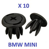 BMW MINI INNER WHEEL ARCH LINER FASTENERS CLIPS COOPER S ,ONE,R50 R52 R53 R56