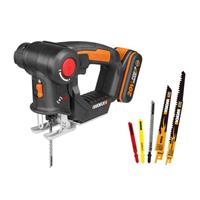 WORX Powershare Cordless Multi-Purpose Saw JigSaw/Recip AXIS Saw x1 2.0Ah WX550