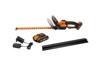 WORX Powershare Cordless Hedge Trimmer 20V 45cm x2 2.0Ah Battery WG261E.1