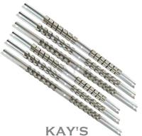 SOCKET HOLDER RAILS 1/4" 3/8" 1/2" SQUARE DRIVE HOLDS 84 SOCKETS 6 STORAGE RAILS