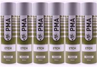6x PMA PROFESSIONAL ACID ETCH PRIMER AEROSOL 500ML FOR ALUMINIUM 6 PACK