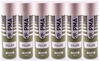 6x PMA Filler Primer 500ML High Covering Spray Paint Professional