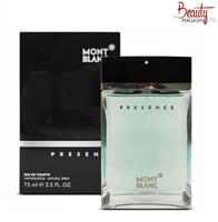 Montblanc Presence 75ml Eau de Toilette Mont blanc Spray for Men -New