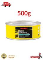 GLASS FILLER 600g car & boat Sandable Body Fibre Glass Bridging Filler RANAL