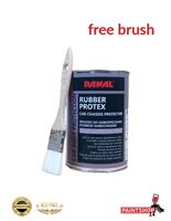 UNDERBODY SEAL TIN 1000ml Rust Prevention 1L /kg UNDERSEAL Black Brush Free