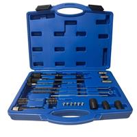 Diesel Injector Cleaner Seat Cleaner Milling Set Professional Heavy Duty 17 Pc