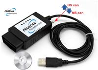 FORScan OBD2 Code Reader ELM327 Scanner Adapter USB Diagnostic Tool for Ford