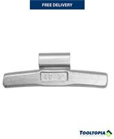 Tyre Bay Direct Zinc Coated Wheel Weight for Alloy Wheels - 40g x 100 TBDC40