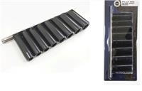 DEEP SOCKET SET 8PC 3/8 DRIVE IMPACT IMPERIAL AF LONG REACH ON RAIL SS233