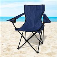 Compact Folding Beach and Camping Chair in Blue