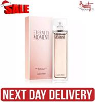 Calvin Klein CK ETERNITY MOMENT For Her 100ml EDP Spray - FREE NEXT DAY DELIVERY