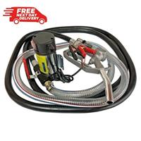 12V ELECTRIC DIESEL FUEL TRANSFER PUMP OIL DISPENSER 45L/MIN FUEL EXTRACTOR