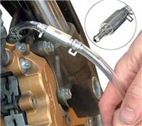 Car Motorcycle Clutch Brake Bleeder Hose Tube Bleeding Tool One Way Valve Kit