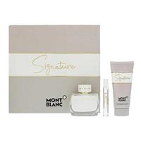 MontBlanc Signature 90ml EDP Spray + 100ml b/l + 7.5ml Mini New & Sealed