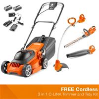 Flymo EasiStore 300R Li 40V Cordless Lawn Mower - Gold Grade