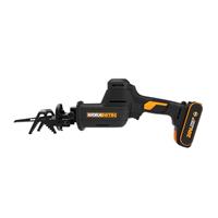 WORX Powershare Cordless Recip Pruning Saw 20V 26mm 2.0Ah Battery WG893E