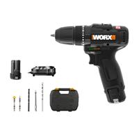 WORX WX121 12V Brushless Impact Drill 10mm x2 2.0Ah Battery & Charger
