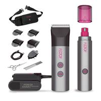 Pet Grooming 20V Floof Pet Shaver Nail Grinder Kit -2.0Ah Battery & Control Hub