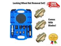 Master Locking Wheel Nut Removal Set universal Remover Tool Kit
