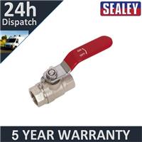 Sealey Lever Ball Valve 3/8BSP Female x 3/8BSP Female SA907