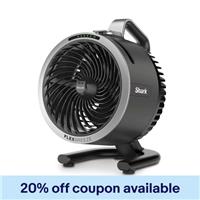 Shark FlexBreeze HydroGo Misting Fan [FA050UK] Charcoal - Refurbished