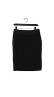 Karen Millen Women's Midi Skirt UK 10 Black Wool