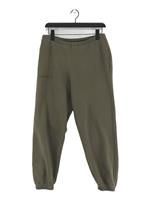 Pangaia Women's Sports Bottoms M Green 100% Cotton Sweatpants