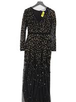 raishma Maxi Dress UK10 in Black
