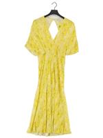 Whistles Maxi Dress UK12 in Yellow