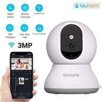 Blurams HD WiFi IP Security Camera Indoor Home Pet Baby Monitor Wired Cam 3MP