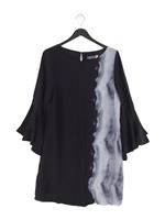 Mint Velvet A-Line Midi Dress UK12 in Blue