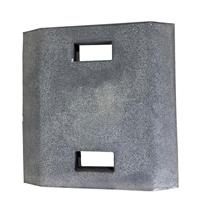 Riser Ramp 40mm for use with 2 Post Lifts 500 x 500 x 40mm Low Profile Cars