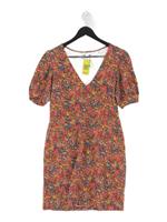 Boden A-Line Midi Dress UK10 in Multi