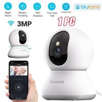 blurams Pan-Tilt Smart Security Camera 360 Panoramic View Motion Detection UK~