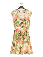 Milly of New York A-Line Midi Dress UK12 in Multi