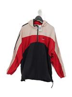 Adidas Men's Coat XL Multi Nylon with Polyester Anorak