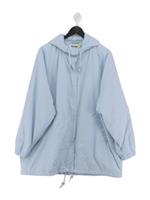 Weekday Women's Coat M Blue 100% Polyester Quilted
