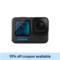 GoPro HERO11 Black Waterproof Action Camera 5.3K60 - Certified Refurbished