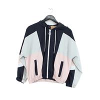 Topshop Women's Coat S Multi 100% Polyester Overcoat