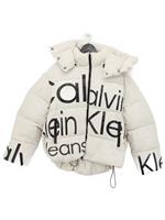 Calvin Klein Women's Coat M Cream Polyester New with tags